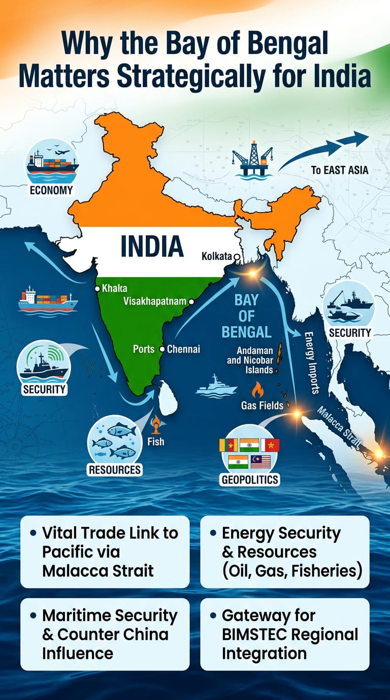 Why the Bay of Bengal Is Becoming Strategically Critical for India