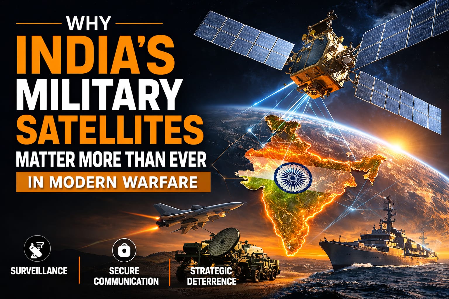 Why India’s Military Satellites Matter More Than Ever in Modern Warfare