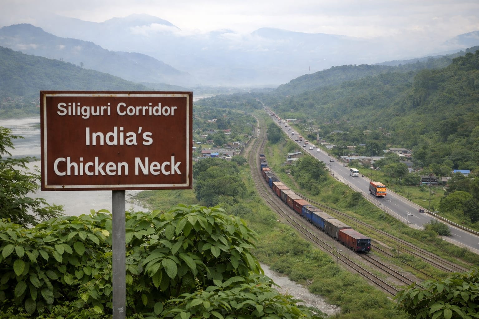 Why Siliguri Corridor Is Called India’s Chicken Neck