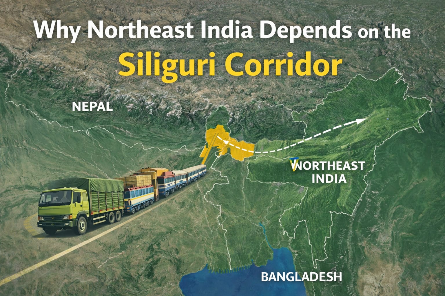 Why Northeast India Depends on the Siliguri Corridor