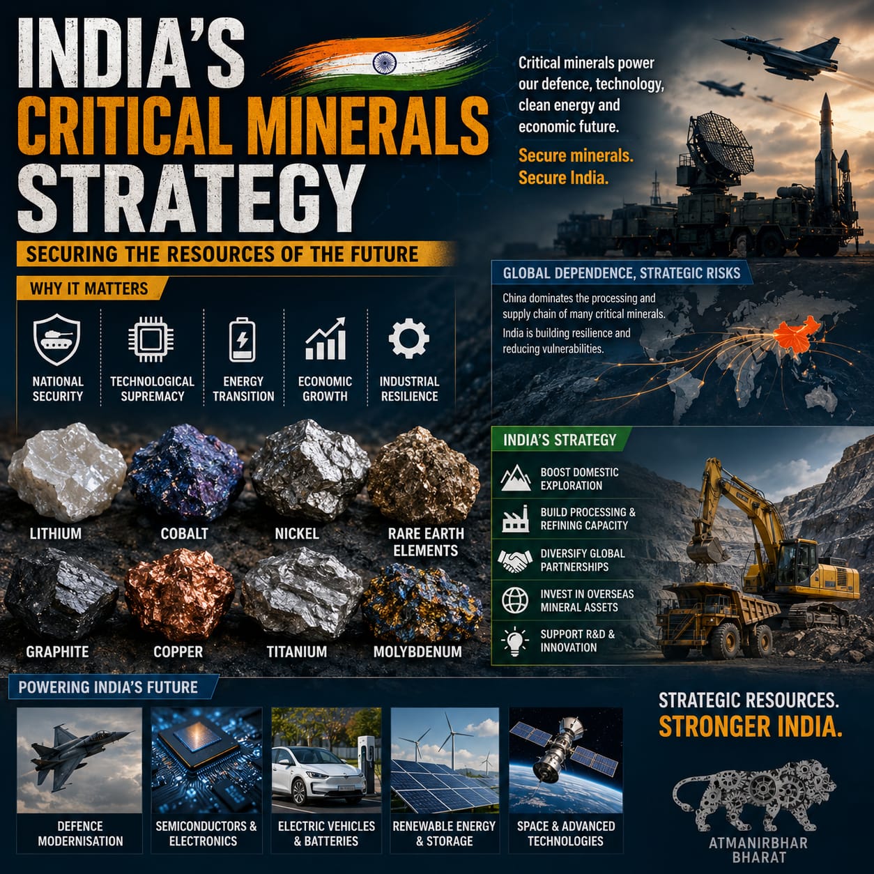 India’s Critical Minerals Strategy: Securing the Resources of the Future